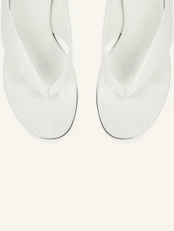 OPENED LEATHER BALLERINAS