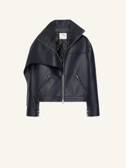 OVERSIZED LEATHER JACKET