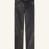 5-POCKET VINTAGE LEATHER PANTS