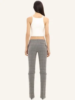 POINTY RIB KNIT TANK TOP