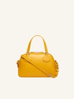 REEDITION LEATHER BOWLING BAG