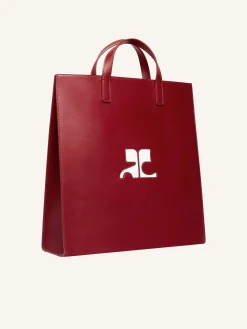REEDITION LEATHER TOTE BAG