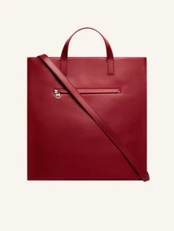 REEDITION LEATHER TOTE BAG