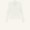 REEDITION RIB KNIT MOCKNECK SWEATER