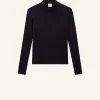 REEDITION RIB KNIT MOCKNECK SWEATER