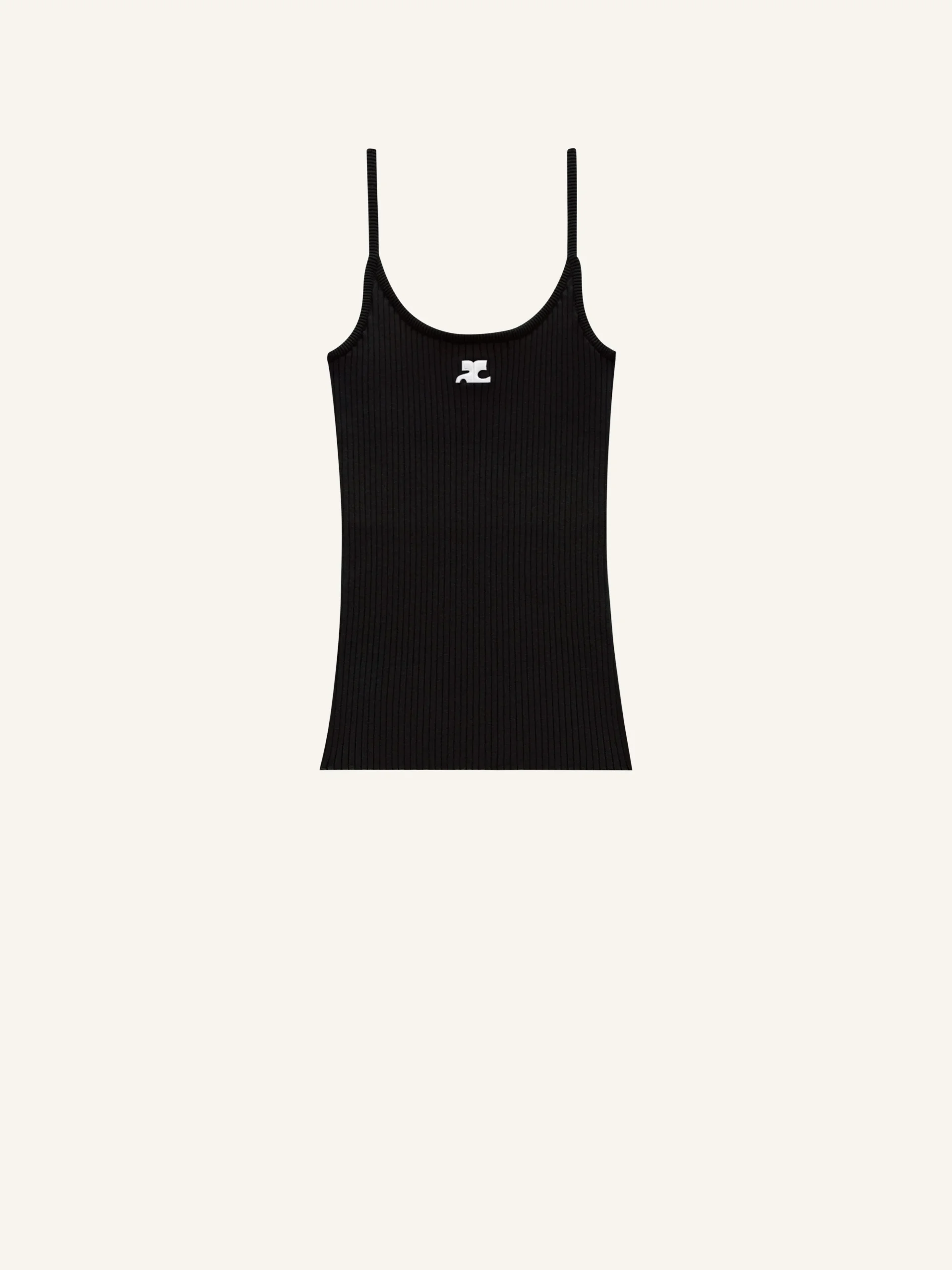 REEDITION RIB KNIT TANK TOP