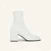 REEDITION STRETCH LEATHER EFFECT ANKLE BOOTS