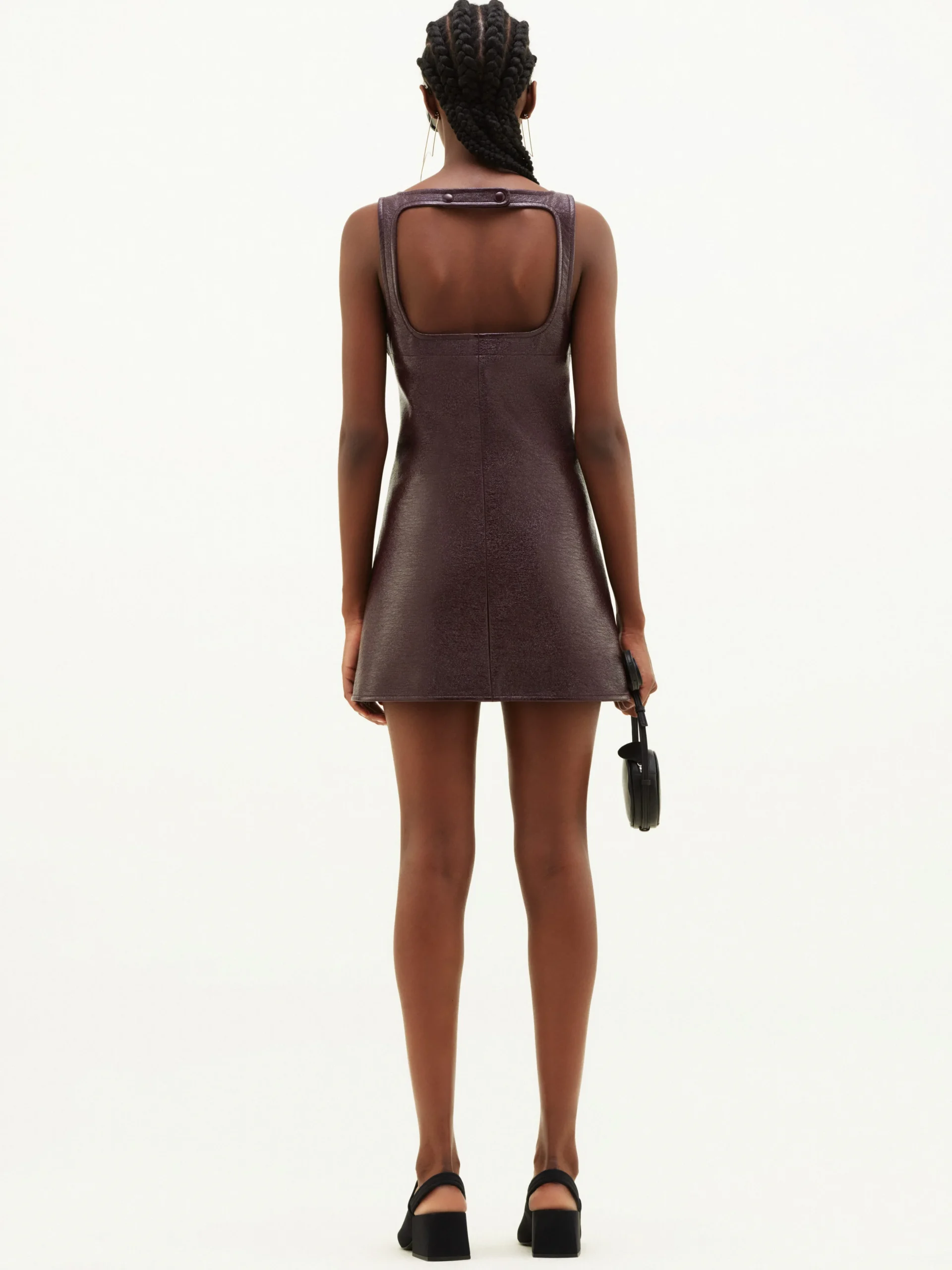 REEDITION VINYL DRESS