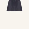 REEDITION VINYL MINI SKIRT