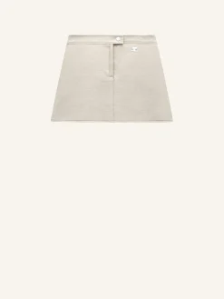 REEDITION VINYL MINI SKIRT