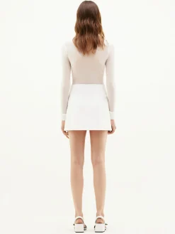 REEDITION VINYL MINI SKIRT