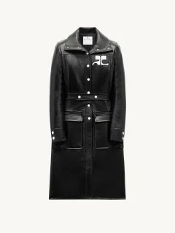 REEDITION VINYL TRENCH COAT