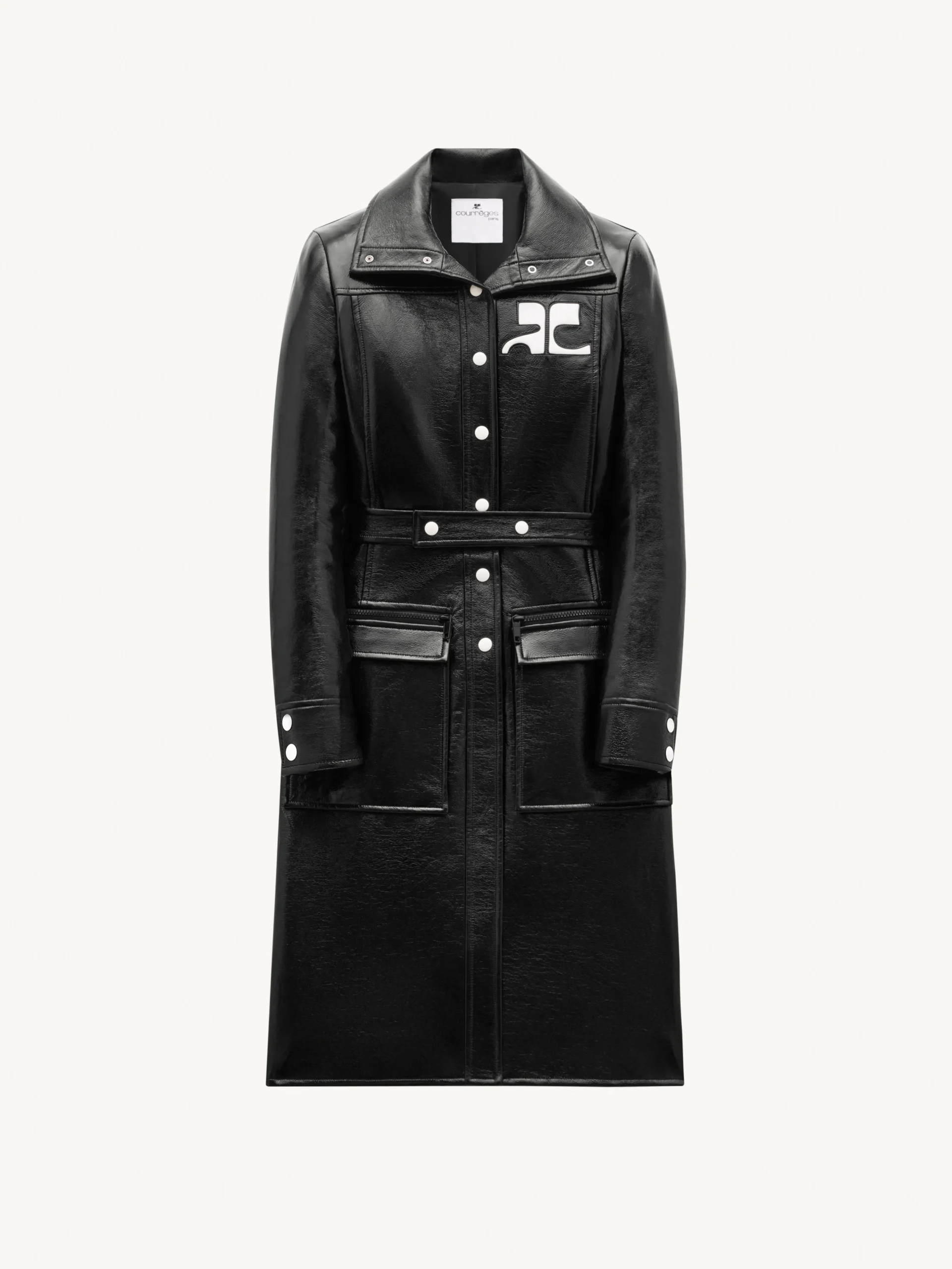 REEDITION VINYL TRENCH COAT