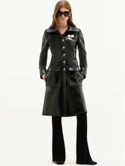 REEDITION VINYL TRENCH COAT