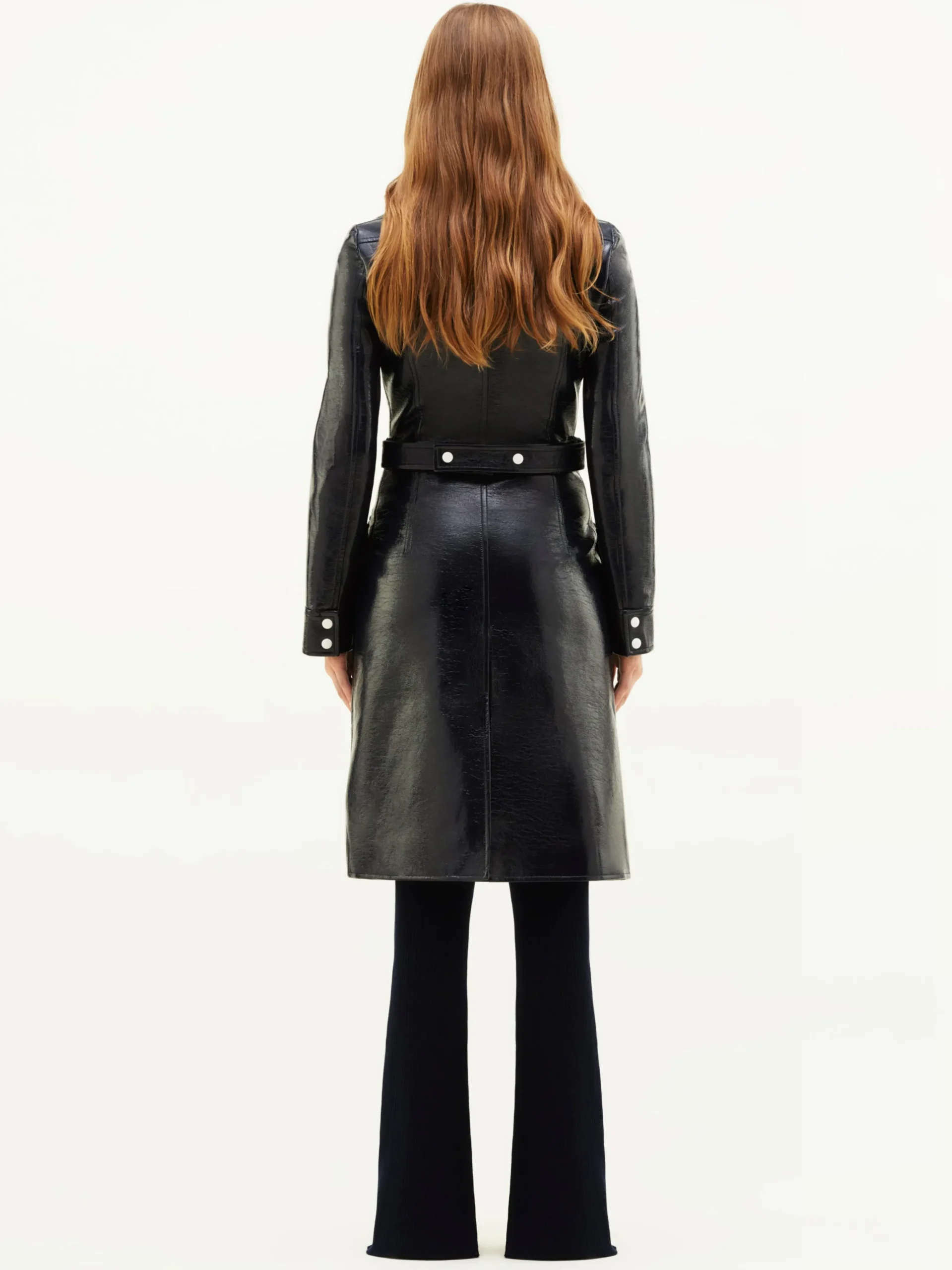 REEDITION VINYL TRENCH COAT