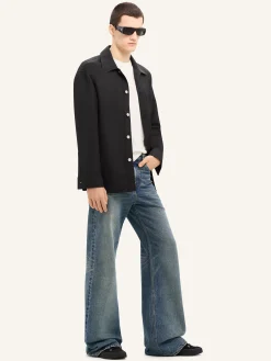 RETRO TWILL OVERSIZED SHIRT