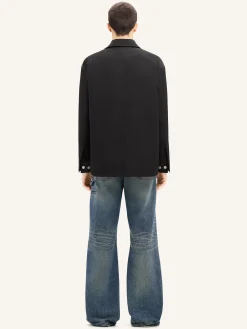 RETRO TWILL OVERSIZED SHIRT