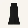RIB KNIT MINI DRESS
