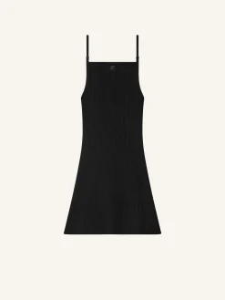 RIB KNIT MINI DRESS