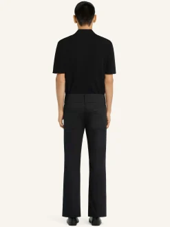 RIB KNIT POLO