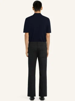 RIB KNIT POLO