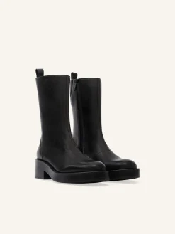 RIDER LEATHER BOOTS