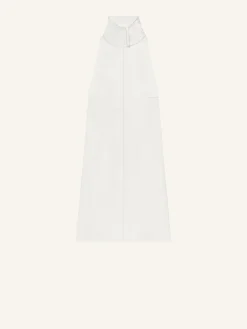 SCARF SLEEVELESS DRESS