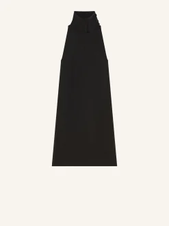 SCARF SLEEVELESS DRESS
