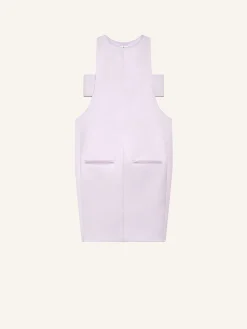 SCUBA HERITAGE SATIN DRESS