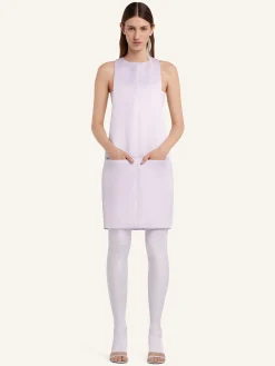 SCUBA HERITAGE SATIN DRESS