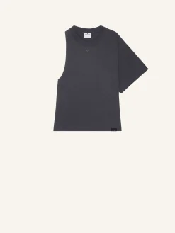 SCUBA ONE-SLEEVE STONEWASHED T-SHIRT