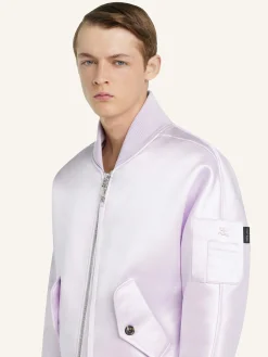SCUBA SATIN BOMBER JACKET