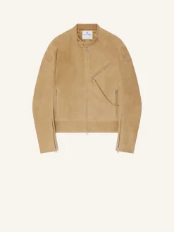 SCUBA SUEDE BIKER JACKET