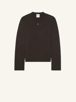 SHOULDER SNAPS SWEATER
