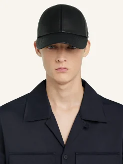 SIGNATURE AC LEATHER CAP
