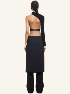 SLASH CROP TOP