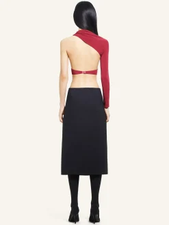 SLASH CROP TOP