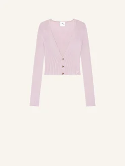 SOLAR LIGHT RIB CARDIGAN