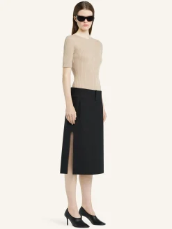 SOLAR LIGHT RIB SWEATER