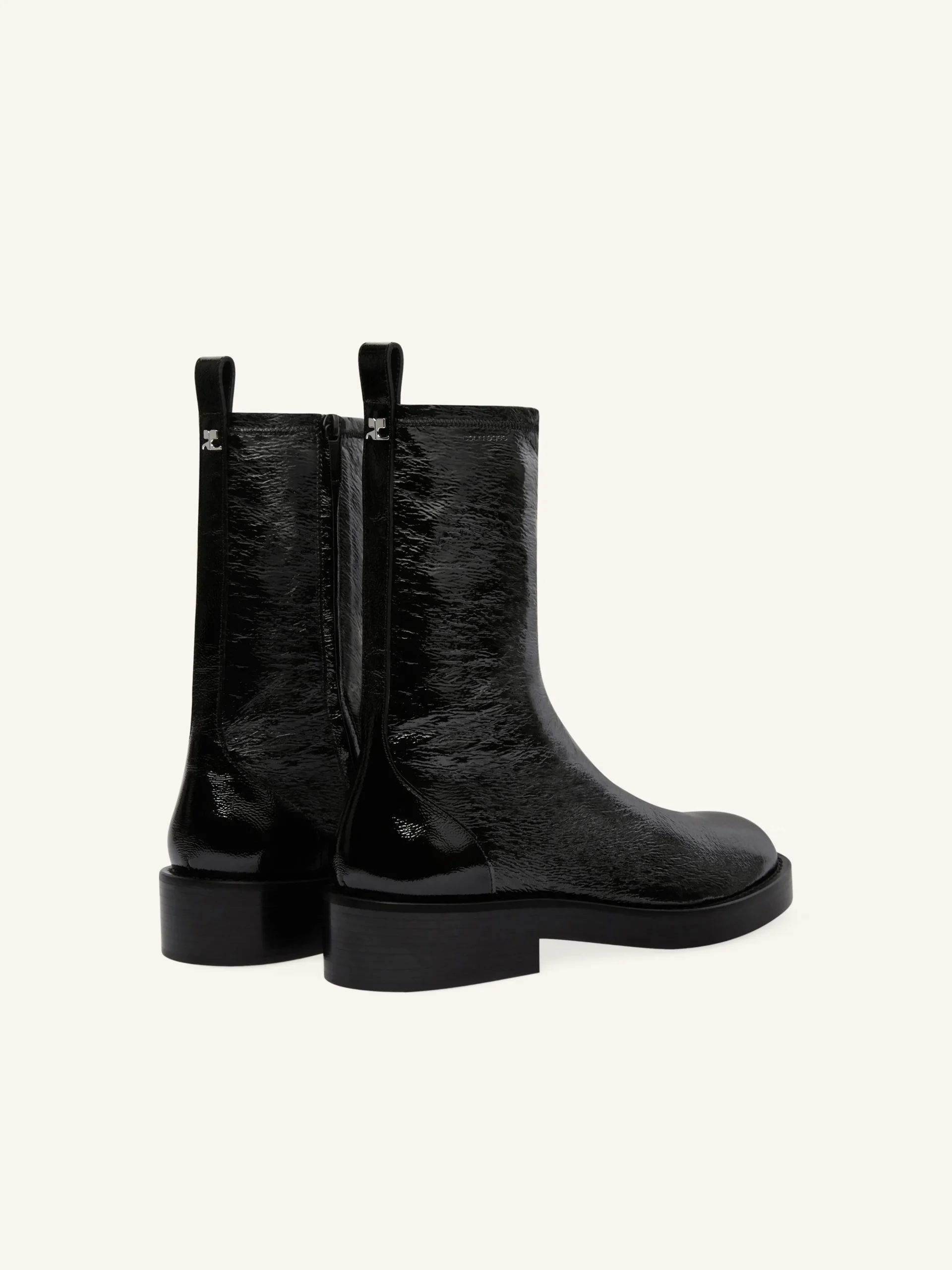 STRETCH VINYL BOOTS