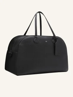 STUD GRAINED LEATHER WEEKENDER BAG