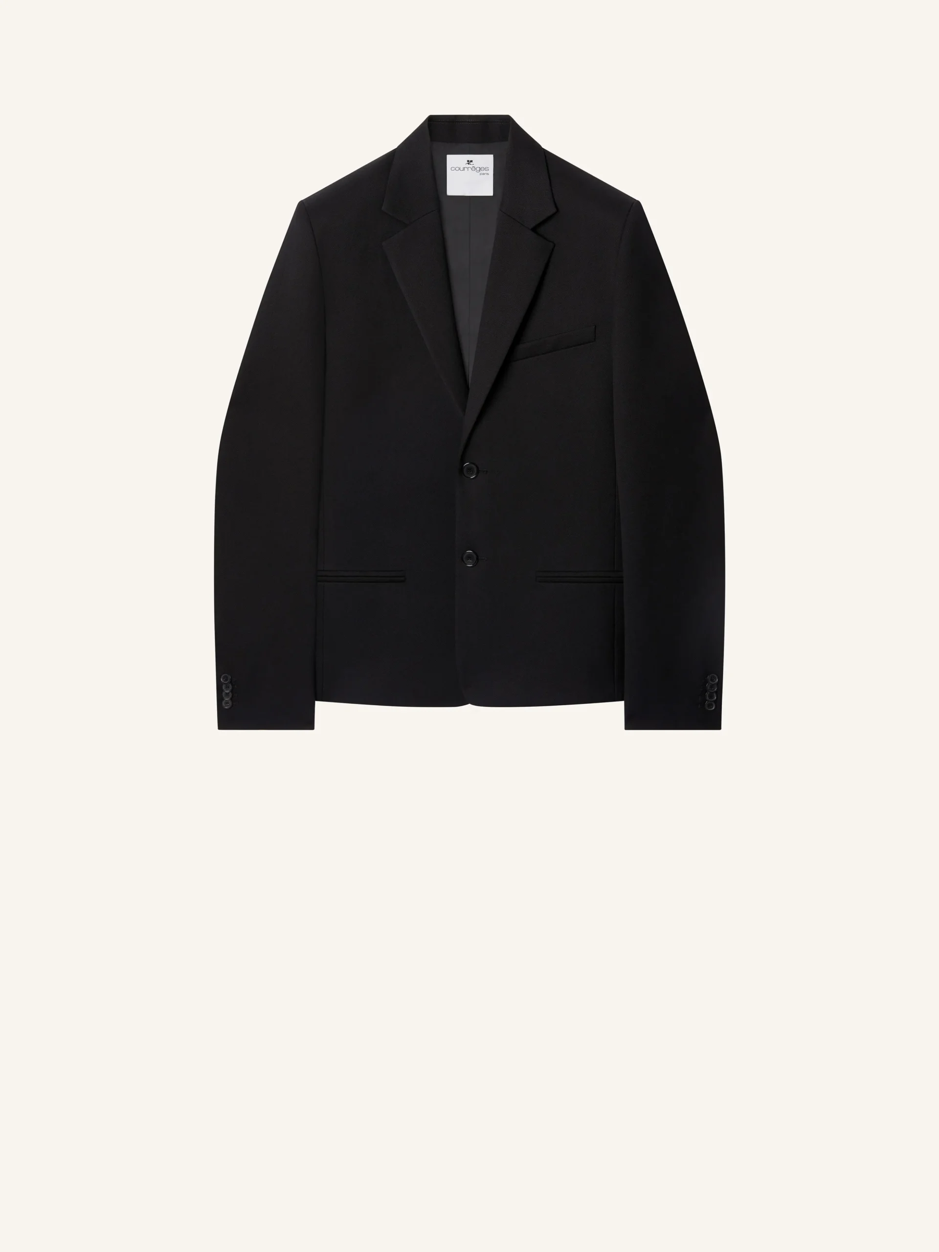 TAILORED WOOL JACKET