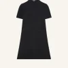 TWILL A-LINE DRESS