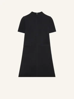 TWILL A-LINE DRESS
