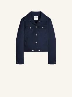 TWILL TRUCKER JACKET