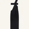 TWIST DRAPED DRESS