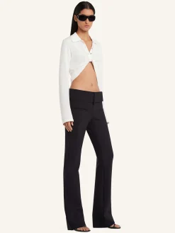 TWIST PIQUÉ CROPPED POLO