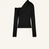 TWIST RIB KNIT SWEATER