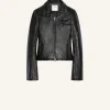 ZIPPED VINYL JACKET